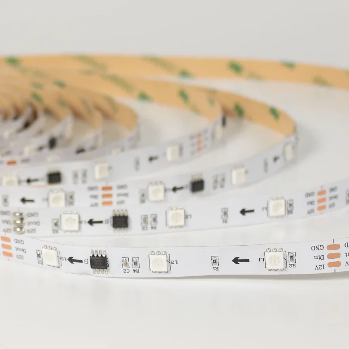 Светодиодная лента LUX class, 5050, 30 led/m, A33, RGB-SPI (WS2811A), 12V, IP33