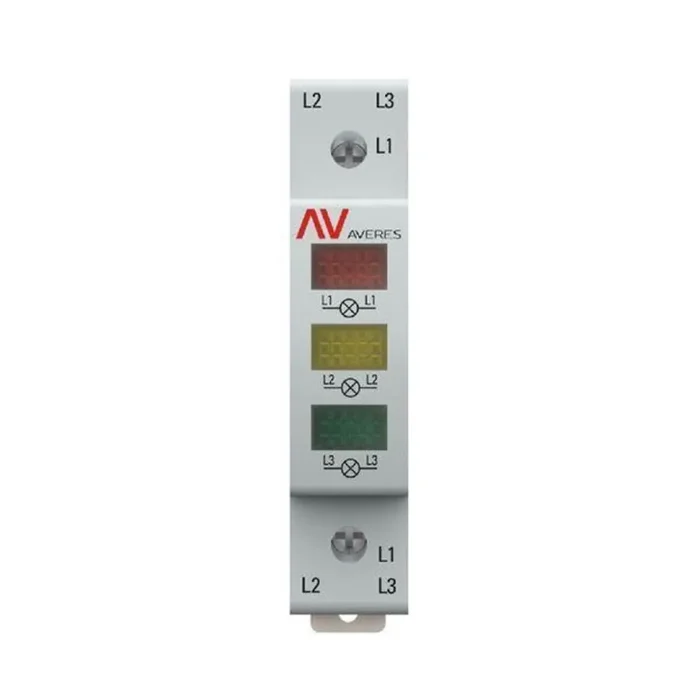 Индикатор напряжения трехфазный AV-L EKF av-l-3ph-averes