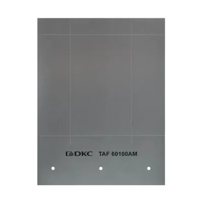 Табличка гибкая для маркировки оболочек клейкое основание винил металлик (уп.10шт) DKC TAF60100AM