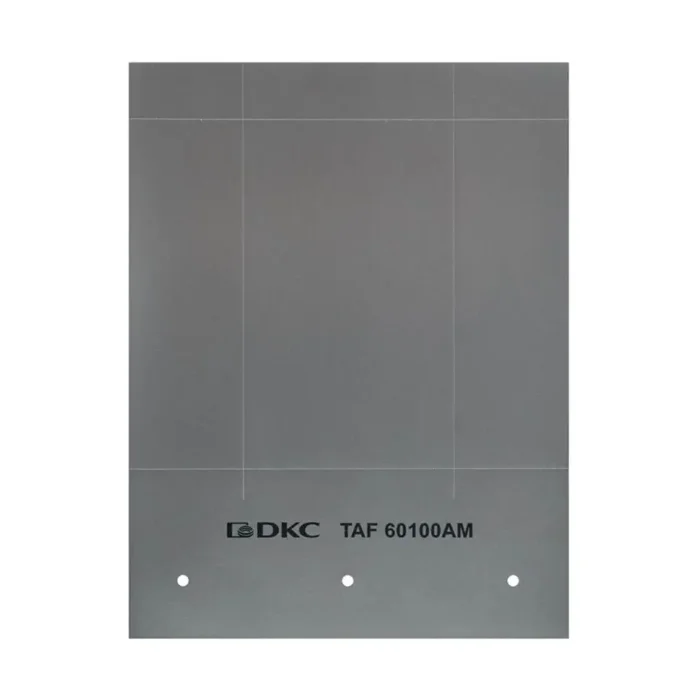 Табличка гибкая для маркировки оболочек клейкое основание винил металлик (уп.10шт) DKC TAF60100AM