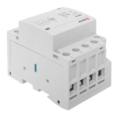 Контактор модульный КМ 20А 4NО (3 мод.) EKF km-3-20-40