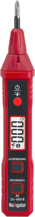 Детектор 95 791 NMT-D-91A (вольтметр. дисплей. фонарик) Navigator 95791