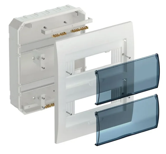 Корпус встраиваемый ЩРВ-П-24 Krepta 3 IP41 пластик. бел. IEK MKP12-V-24-40-10