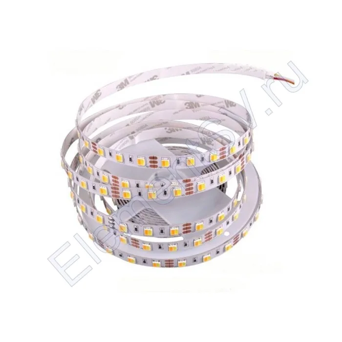 Светодиодная лента Class Premium 3838 60 led/m, CCT (white/ warm white), 12V, IP33, А45