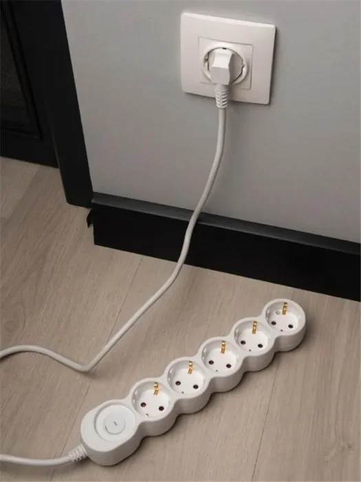 Удлинитель EX-05GS-500 (5х5) заземл. выкл. JazzWay 5065208
