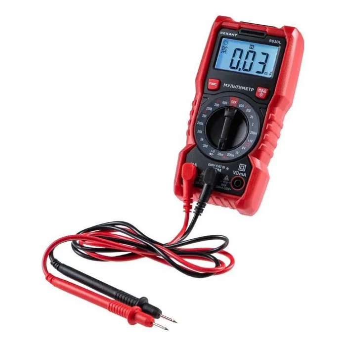 Мультиметр портативный R830L Rexant 13-3106