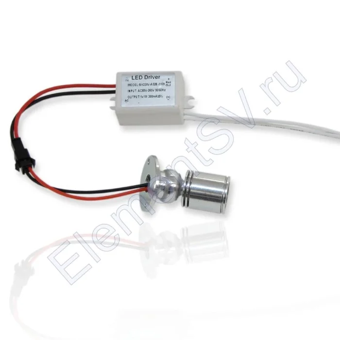 Светильник для подсветки витрин CV4 (220V, 1W, white)