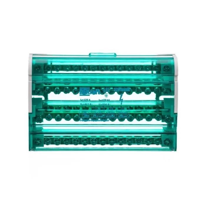 Кросс-модуль ШН-103 на DIN-рейку 4х15 групп 125А DEKraft 32019DEK