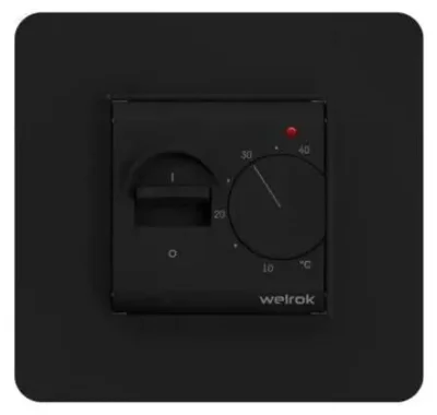 Терморегулятор для теплого пола mex bk Welrok 4660251140670
