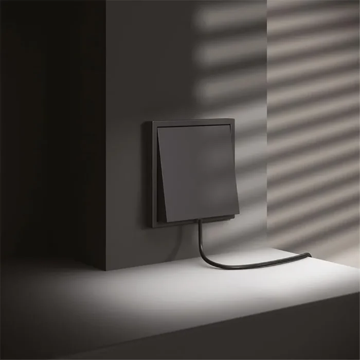 Вывод кабеля СП S70 механизм графит Voltum VLS080207