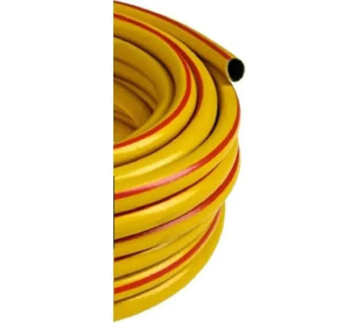 Шланг поливочный ПВХ усиленный пищевой трехслойн. армир. 3/4 50м желт. Вихрь 73/7/2/5