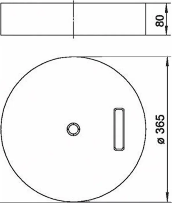 Основание для сист. FangFix бетон F-FIX-S16 OBO 5403227