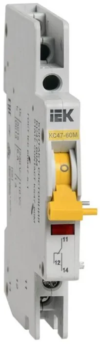 Контакт состояния КС47-60М на DIN-рейку для ВА47-60M KARAT IEK MVA31D-KS-1