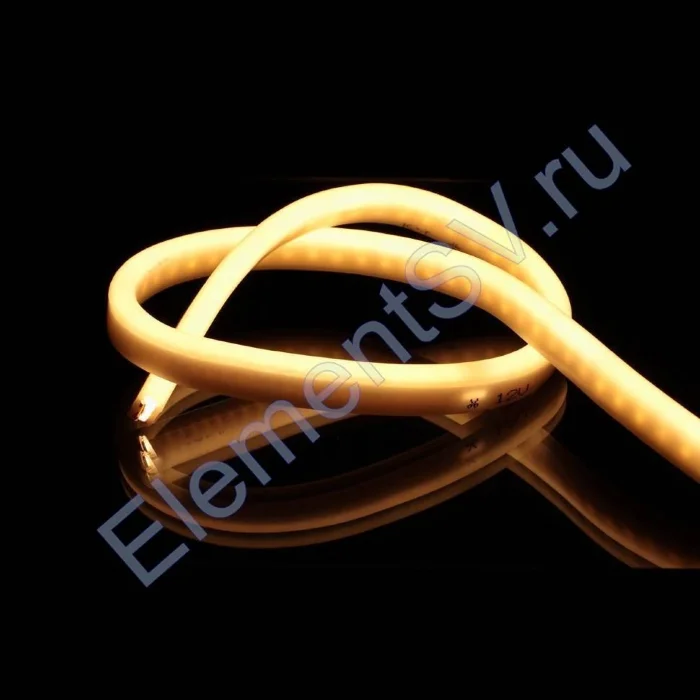 Светодиодный гибкий неон 0612 12V warm white LN302