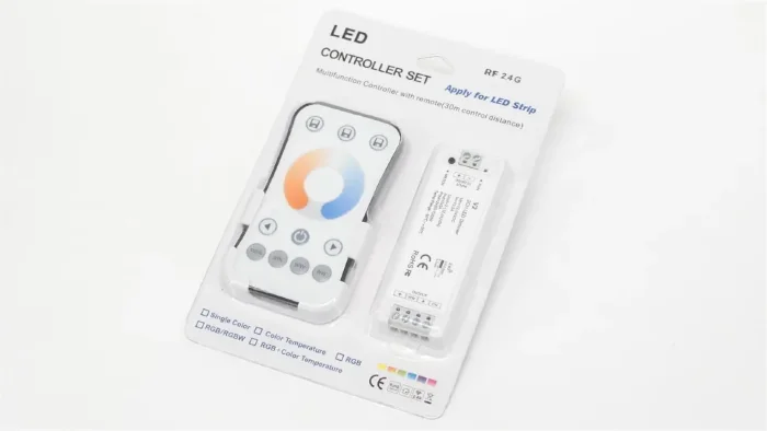 Контроллер с пультом CCT RF V2 IC38 (12-24V, 120-240W)