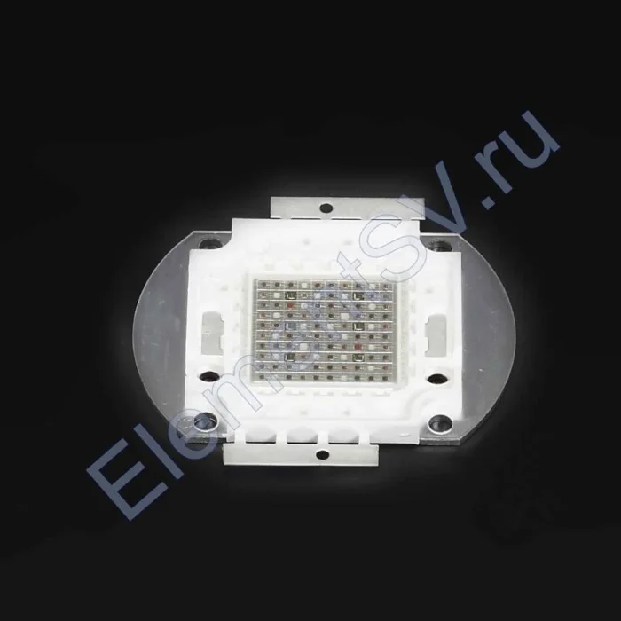 Светодиодная матрица GROW COB GR24 (100W, 22-26V, Фито)