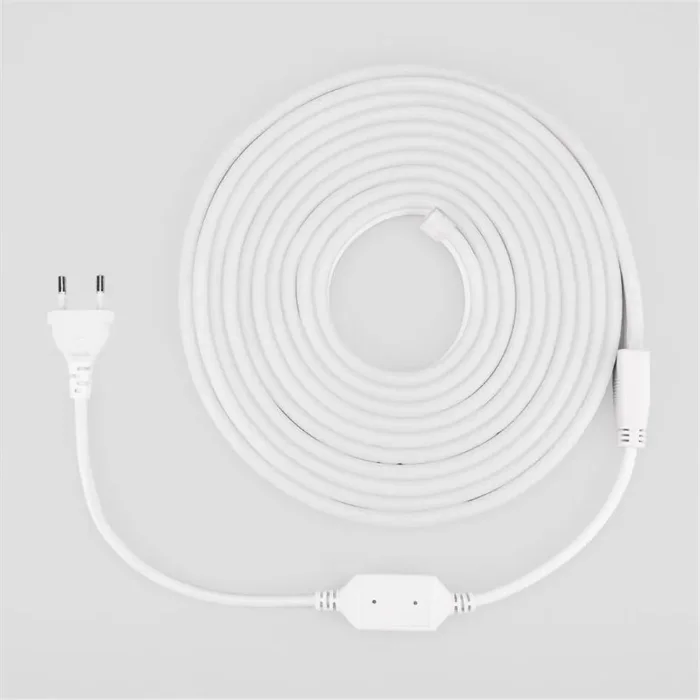 Шнур светодиодный SMD 20м 8х16мм 120LED/м тепл. бел. односторонний гибкий неон Neon-Night 131-008