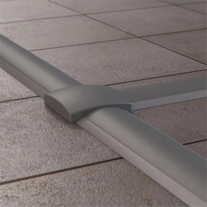 Кабель-канал напольный 75х17 L2000 пластик CSP-F G сер. DKC 01332