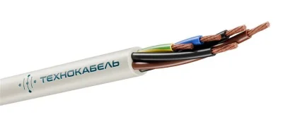 Провод ПВС 5х1.5 (4х1.5+1х1.5) 380В Б (бухта) (м) Технокабель 00-00148779