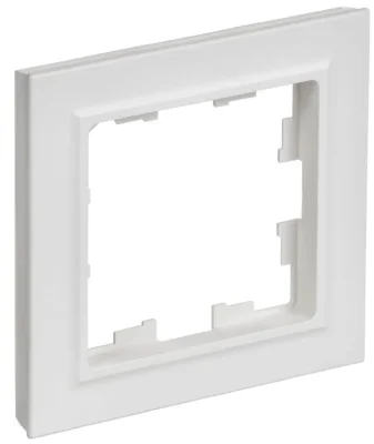 Рамка 1-м BRITE РУ-1-БрАБ арктич. бел. IEK BR-M12-K91