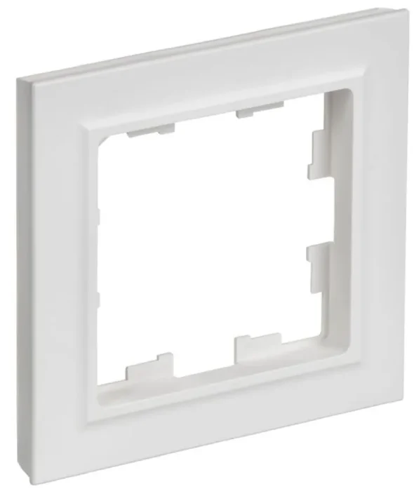 Рамка 1-м BRITE РУ-1-БрАБ арктич. бел. IEK BR-M12-K91