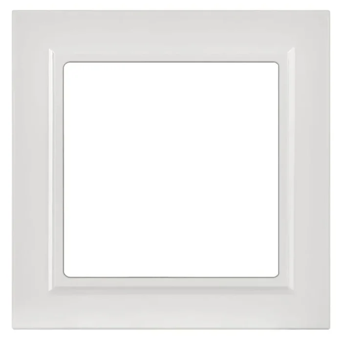 Рамка 1-м BRITE РУ-1-БрАБ арктич. бел. IEK BR-M12-K91