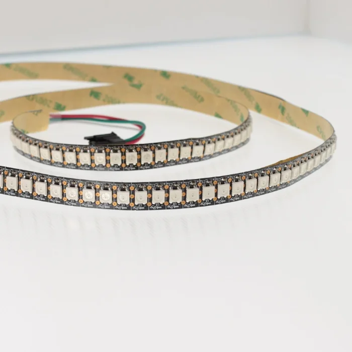 Светодиодная лента LUX class, 5050, 144 led/m, 20W/m, V622, RGB-SPI(WS2812B), 5V, белый шлейф, IP20