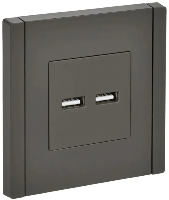 Розетка USB A+A 3.1А FORTE&PIANO FP349 сер. IEK FP-U21-D31-K03