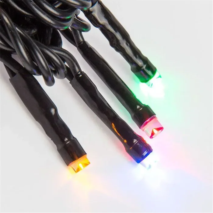 Гирлянда светодиодная управляемая"Нить" 20м 200LED мультиколор 20Вт 220-240В IP65 8 режимов провод ПВХ черн. (нужен контроллер 217-204) Neon-Night 303-149