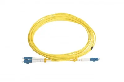 Патч-корд FC-D2-9-LC/UR-LC/UR-H-5M-LSZH-YL (FC-9-LC-LC-UPC-5M) вол.-опт. SM 9/125 (OS2) LC/UPC-LC/UPC duplex LSZH 5м Hyperline 28077