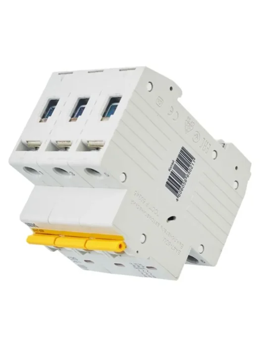 Выключатель автоматический модульный 3п C 20А 6кА ВА47-60M KARAT IEK MVA31-3-020-C