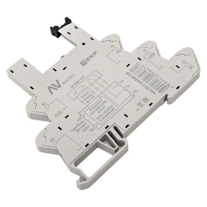 Разъем для реле РM slim 23/1 Push-in 230VАС/60VDC AVERES EKF rms-23-1-push60-230