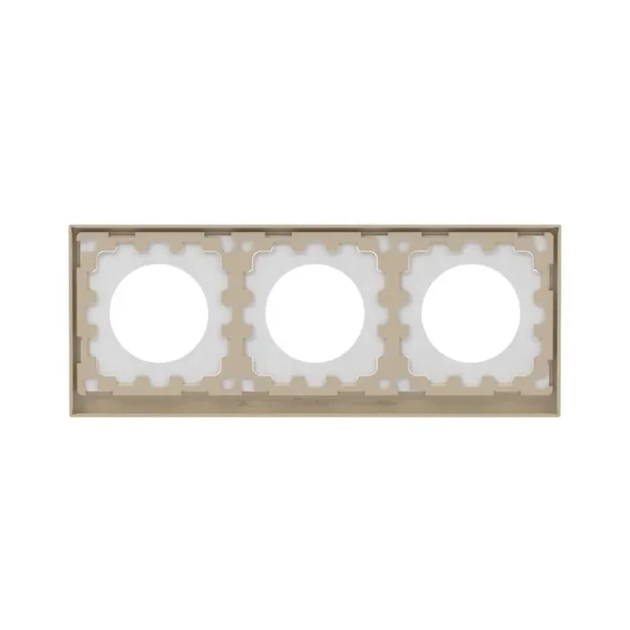 Рамка 3-м KANT IP44 ванильн. марципан DKC 7015946