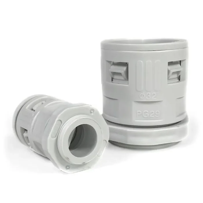 Муфта вводная для гофрированных труб ВМ-ГТ d25мм сер. Промрукав PR08.3270