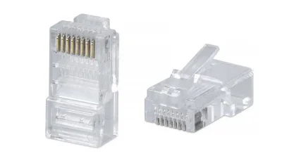 Коннектор RJ45(8P8C) кат.5E неэкранир. универс. (уп.100шт) TOKOV ELECTRIC TKE-CNR-5E24-UTP