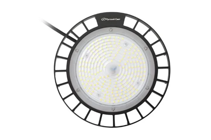 Светильник светодиодный ДСП IB 11 S 100W M 850 BK 257х257х155мм 100Вт 5000К IP65 High Bay подвесной черн. Русский Свет 16091124342