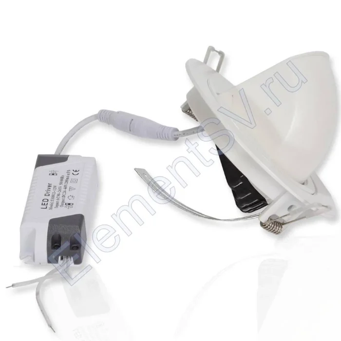 Светодиодный светильник встраиваемый JH-BTH-03 B771 (10W, 220V,Warm White)