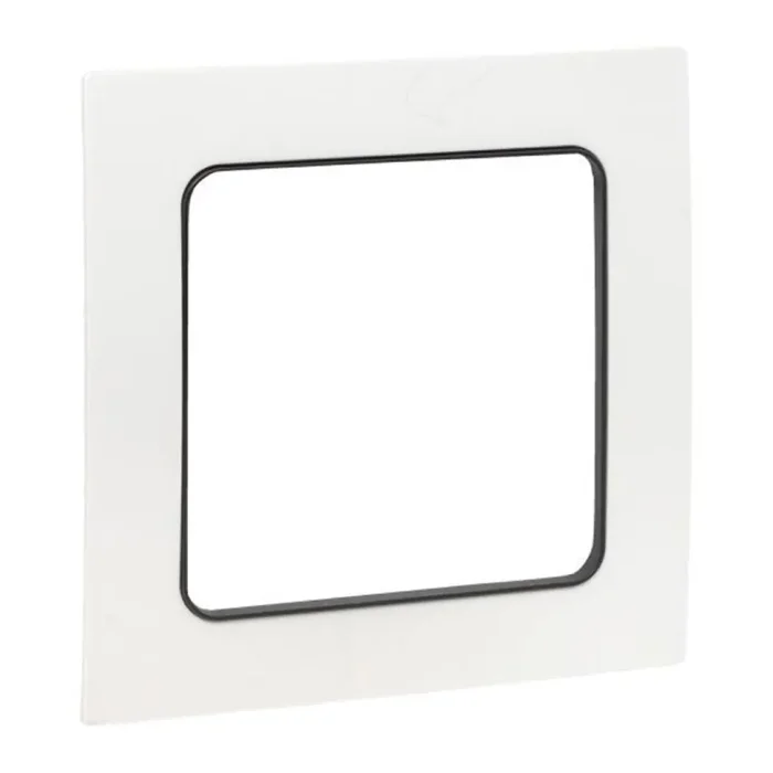 Рамка 1-м Стокгольм бел. с линией цвета черн. PROxima EKF EXM-G-304-10