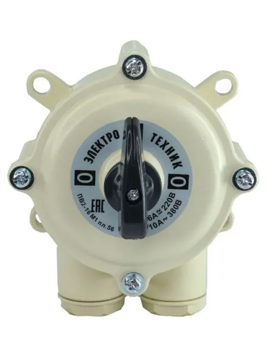Выключатель пакетный ПВ2-16А М1 в пл. корп. IP56 Электротехник ET001802