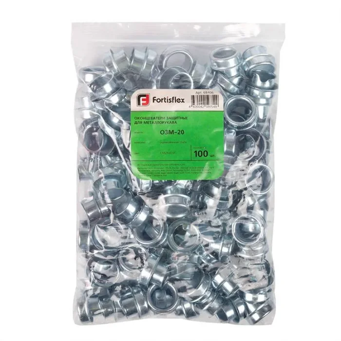 Оконцеватель защитный ОЗМ-10 (уп.100шт) Fortisflex 68403