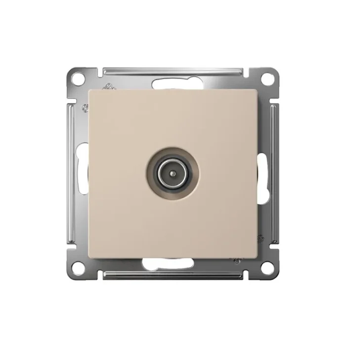 Розетка телевизионная проходная TV AtlasDesign 4дБ механизм песочн. SE ATN001292