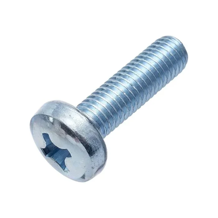 Винт с полукруглой головкой М6х12 DIN 7985 класс прочн. 4.8 цинк (пакет) (уп.100шт) СТРОЙМЕТИЗ UTORM3101628