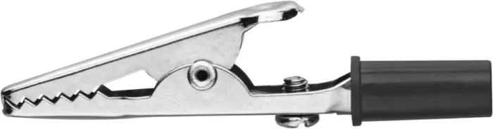 Зажим "крокодил" 15А 80 847 OAC-15A-53-B25 черн. ОНЛАЙТ 80847