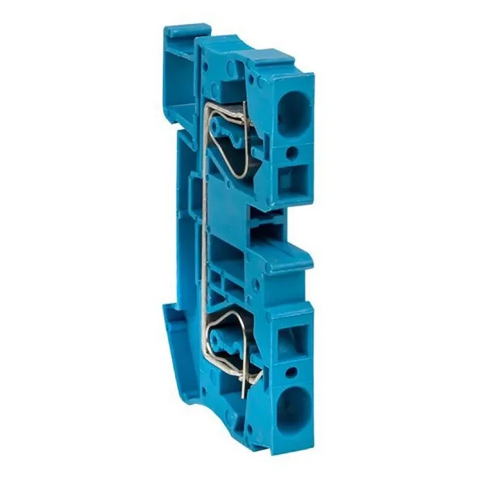 Колодка клеммная ST-4 41А пружинная син. EKF plc-jxb-st-4-blue