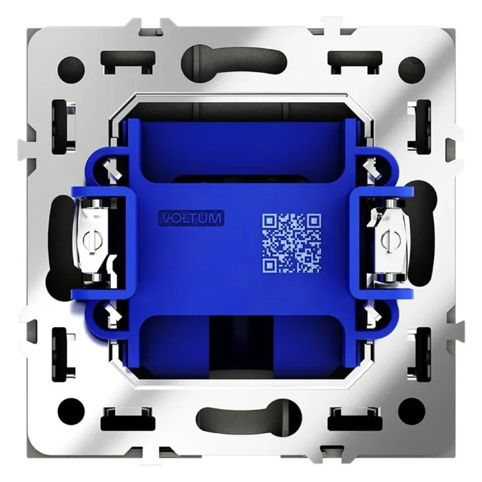 Вывод кабеля СП S70 механизм черн. матов. Voltum VLS080208