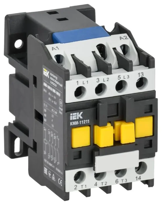Контактор КМИ-11211 12А 400В/АС3 1НЗ KARAT IEK KKM11-012-400-01