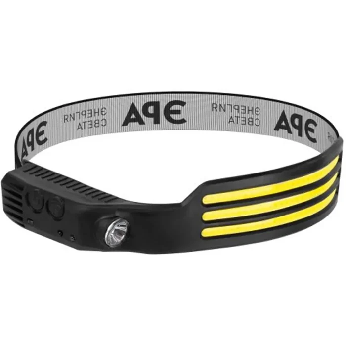 Фонарь светодиодный налобный GA-808 "Кибер-3" аккумуляторный 5Вт COB+3Вт LED сенсорное управление 5 режимов Эра Б0069574