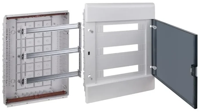 Щиток Тусо скрытая проводка на 54 модуля с дверцей 645х464х116мм Ruvinil 68154
