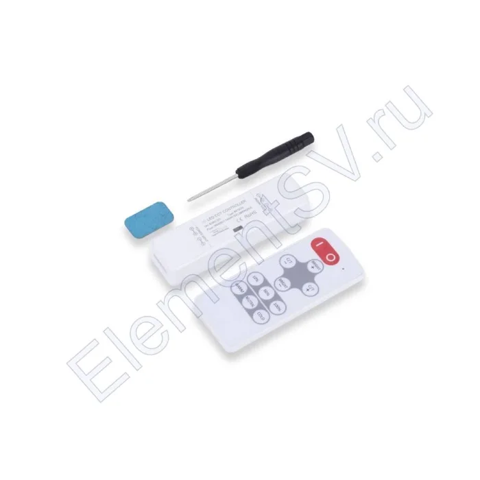 Мини-диммер RF M201 P811 (5-24V, 2х6А, 60/144/288W, CCT)