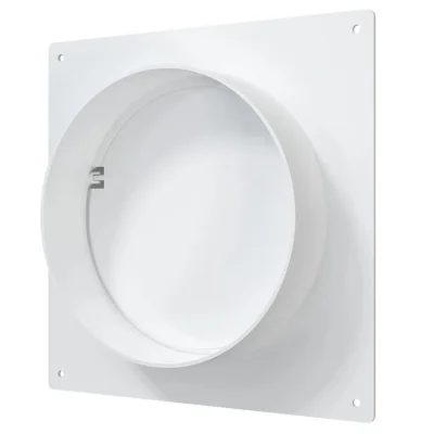 Площадка торцевая SKNPO фланец d125 соединитель обр.клапан 165х150 пластик ERA 12.5SKNPO